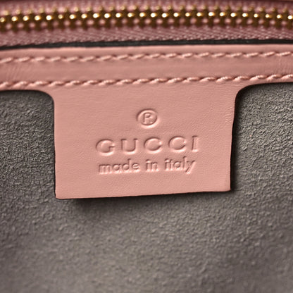 Gucci Nappa Bamboo Small Nymphaea Top Handle Bag Perfect Pink Perfect Pink 6 of 10
