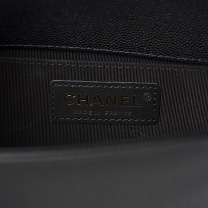 Chanel Caviar Quilted Small Boy Flap Black 7 of 10