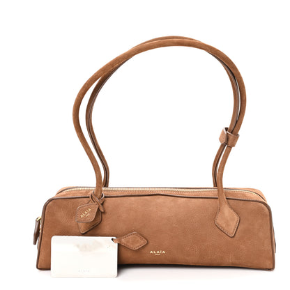 Alaia Nubuck Medium Le Teckel Bag Brown 3 of 10