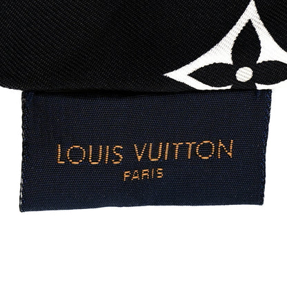 Louis Vuitton Silk Monogram Confidential Bandeau Black 3 of 6