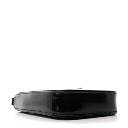 Saint Laurent Patent Calfskin Mini Le 5 A 7 Vertical Hobo Black 4 of 10