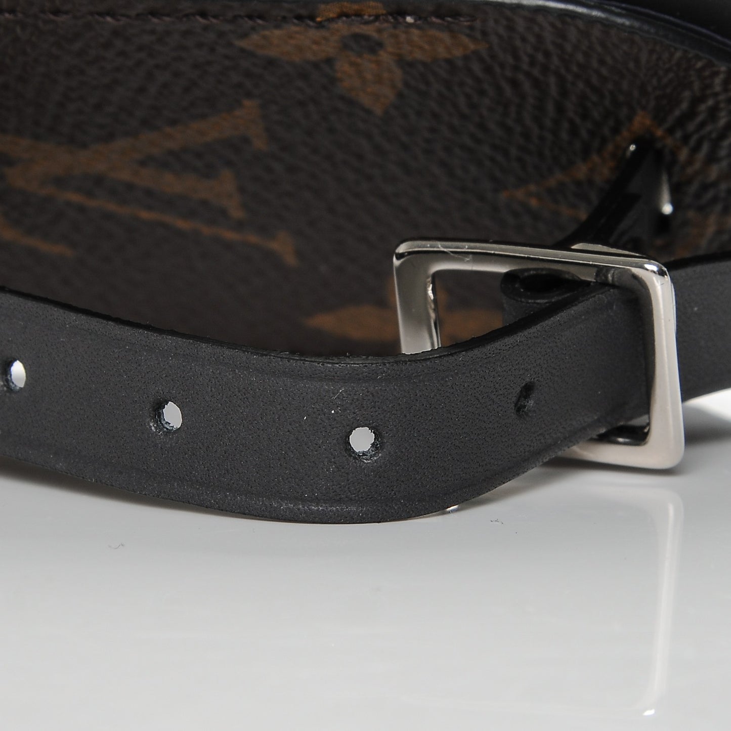 Monogram Luggage Tag Black