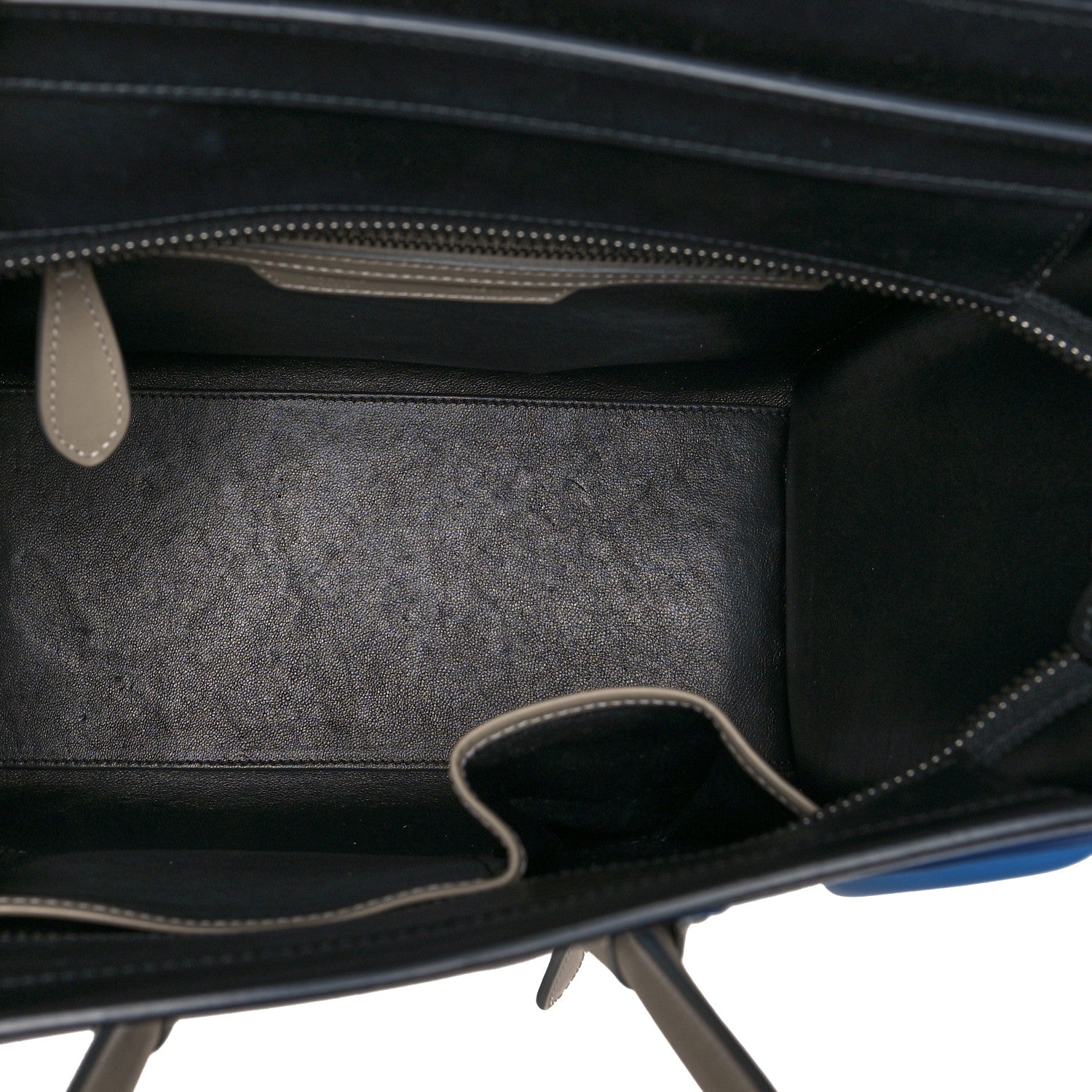 Celine Shiny Smooth Calfskin Micro Tri-Color Luggage Quartz 5 of 15