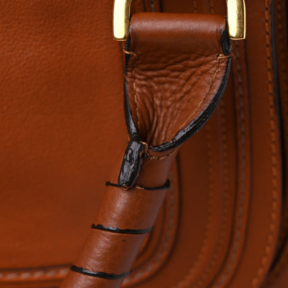 Chloe Calfskin Medium Marcie Satchel Tan 14 of 14