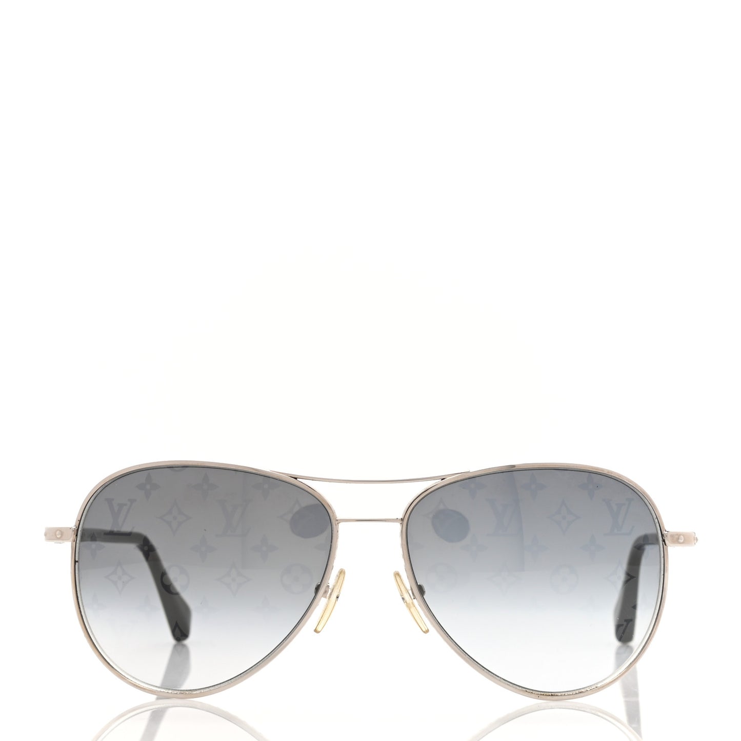 Monogram Conspiration Pilote Sunglasses Z0165U Argent