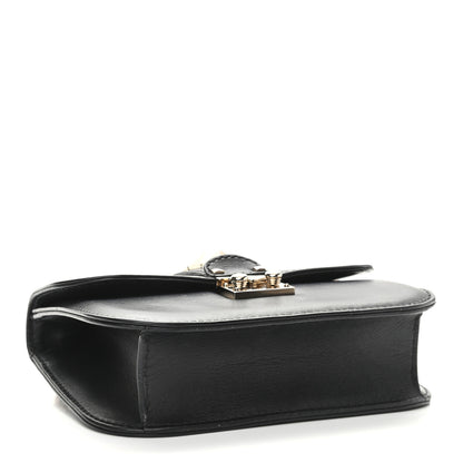 Valentino Garavani Vitello Small Glam Lock Rockstud Flap Black 4 of 10