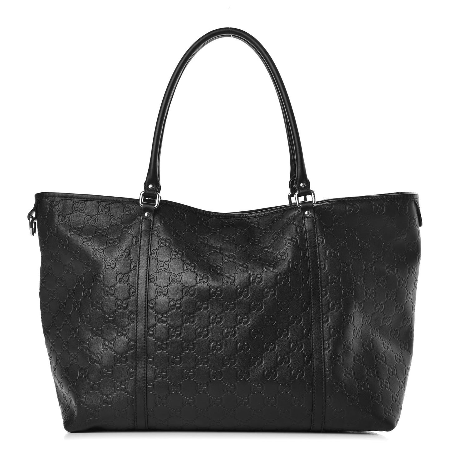 Guccissima Large Joy Tote Black