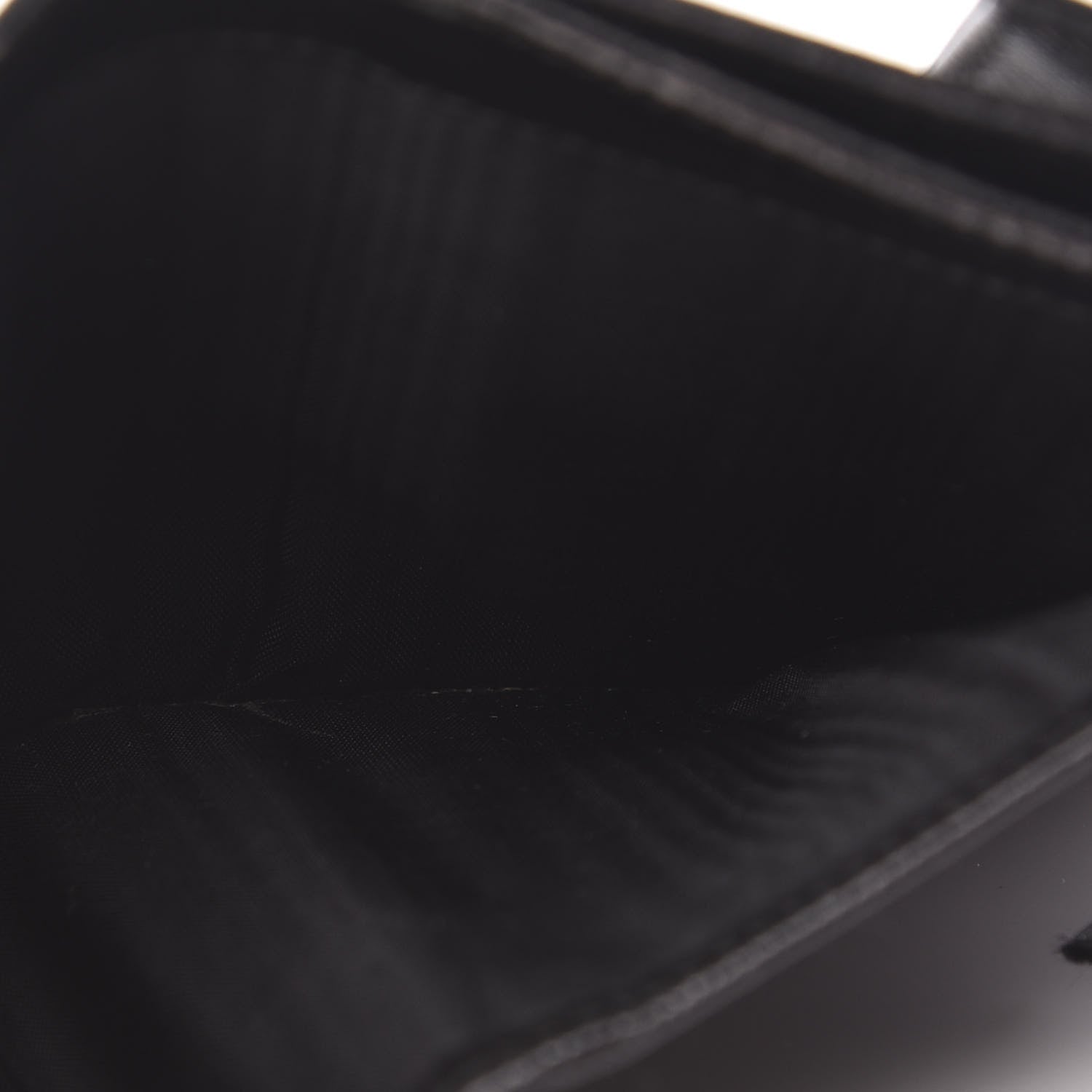 Prada Tessuto Nylon French Wallet Black 5 of 8