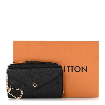 Louis Vuitton Empreinte Recto Verso Card Holder Black 9 of 9