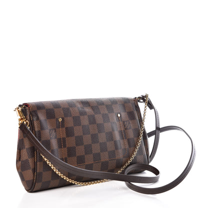Louis Vuitton Damier Ebene Favorite MM 3 of 10