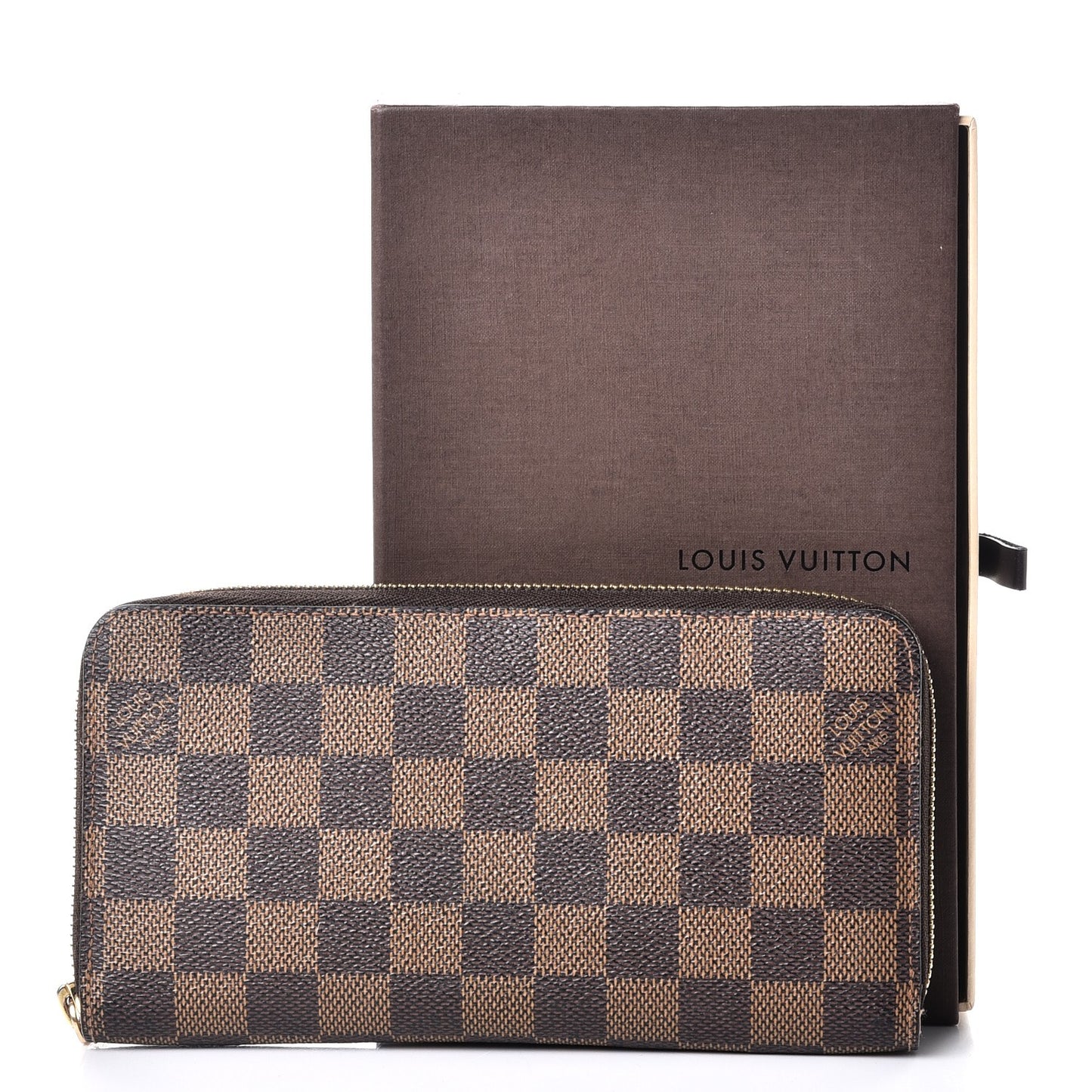 Damier Ebene Zippy Wallet