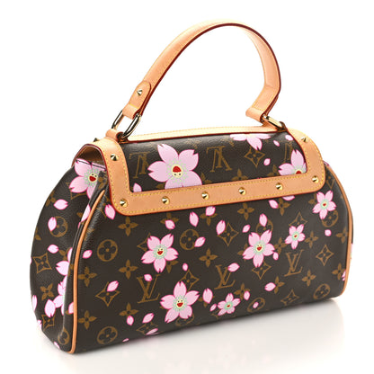 Louis Vuitton Monogram Cherry Blossom Sac Retro Bag Brown 3 of 11