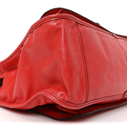 Chloe Calfskin Large Bay Tote Red 9 of 10
