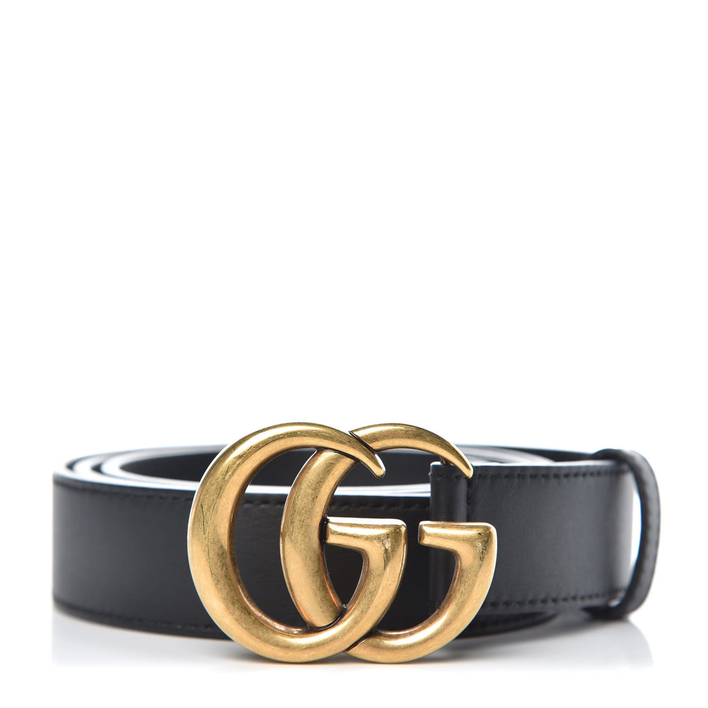 Calfskin Double G 30mm Belt 100 40 Black