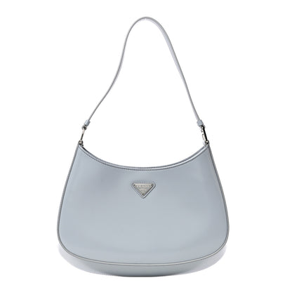 Prada Spazzolato Cleo Shoulder Bag Fiordaliso 1 of 9