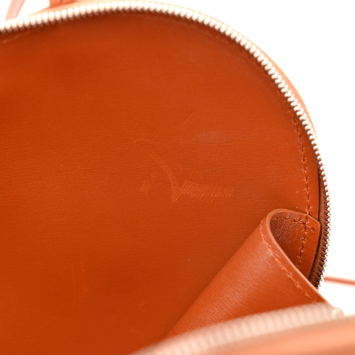Lux Calfskin Le Coeur Bag Cognac