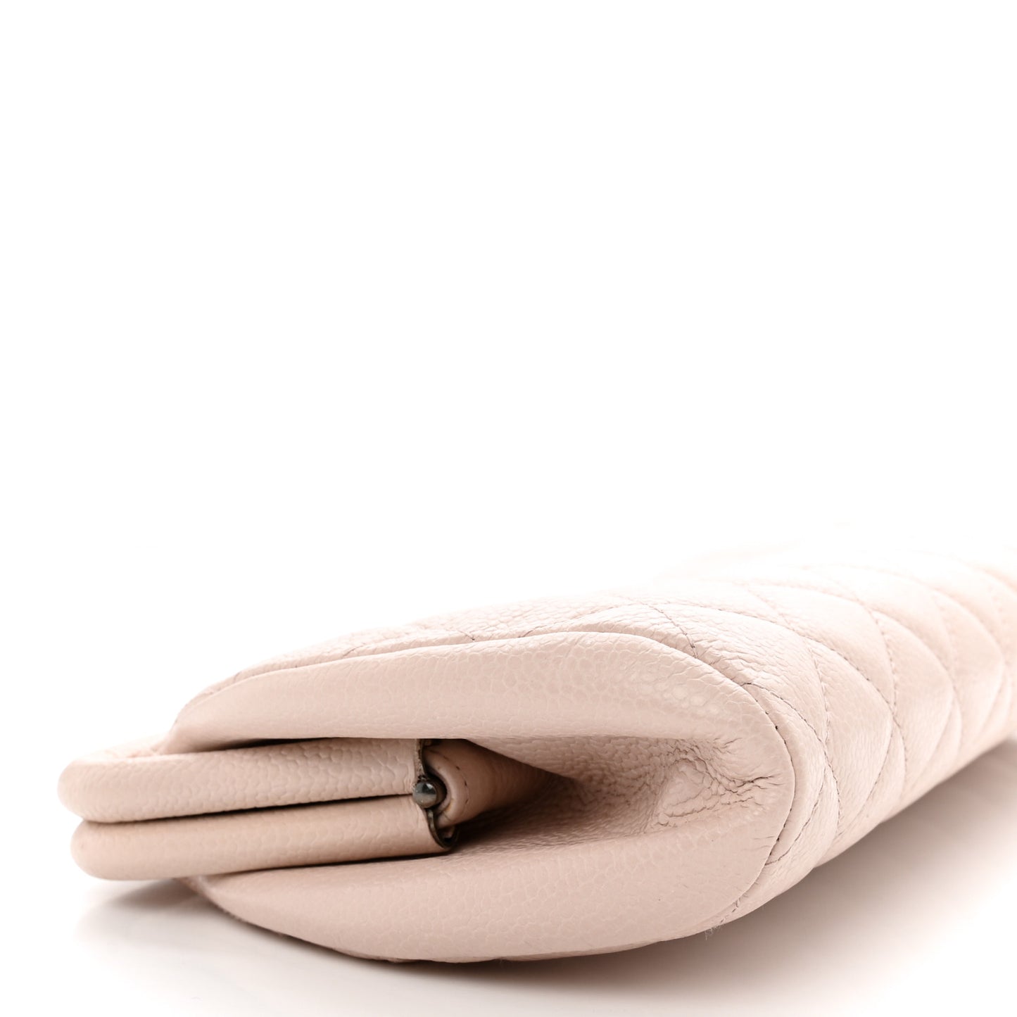 Caviar Quilted Timeless Clutch Pink