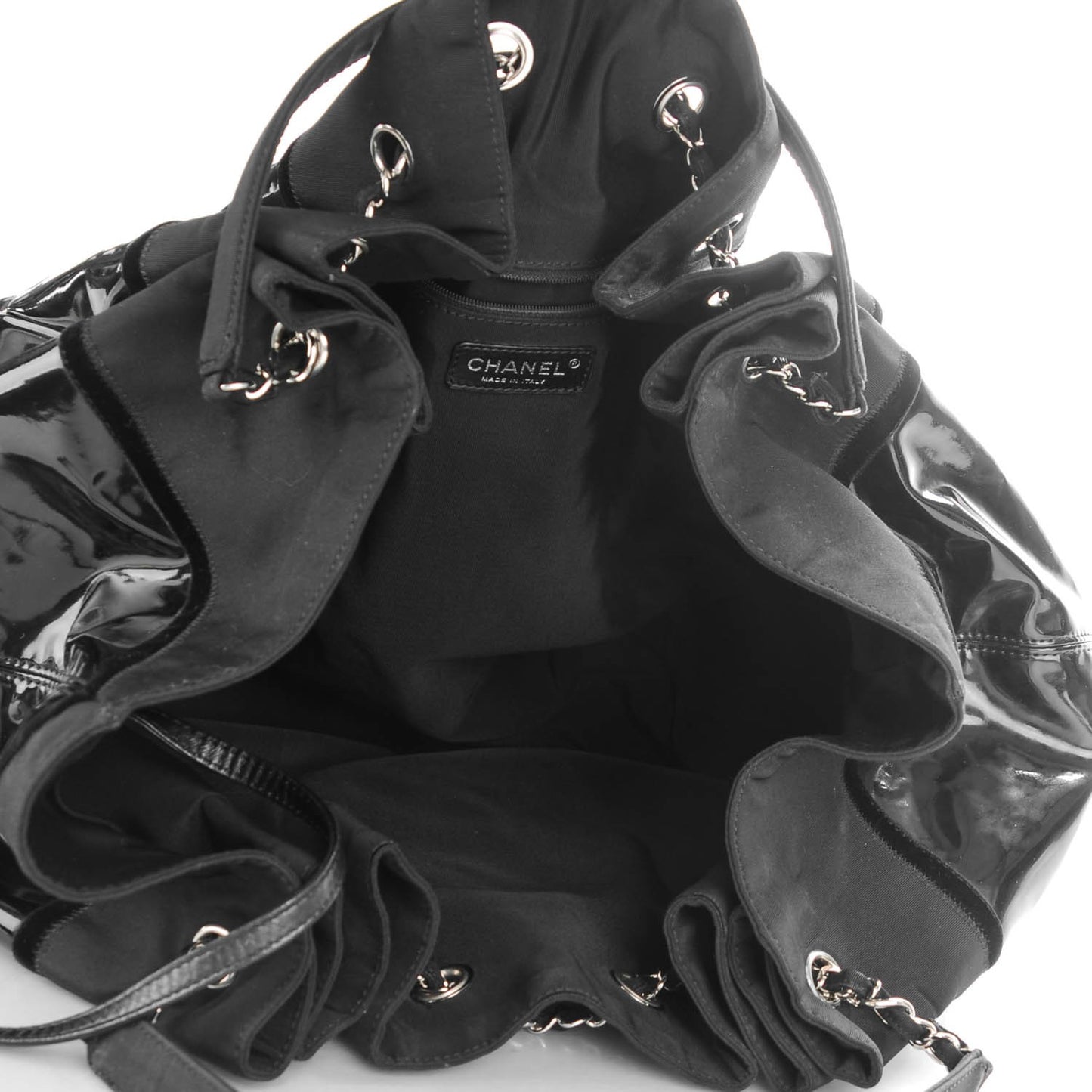 Vinyl Large Stretch Spirit Cabas Black