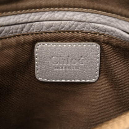 Chloe Calfskin Medium Marcie Satchel Cashmere Grey 6 of 11