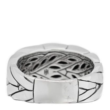 John Hardy Sterling Silver Modern Chain Band Ring 57 8 3 of 4