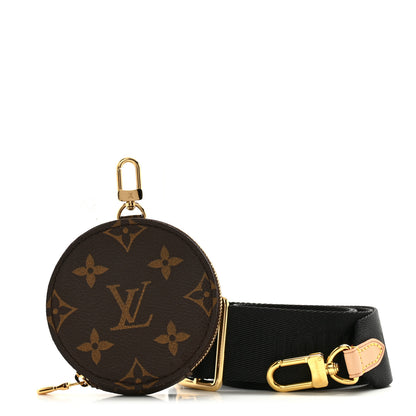 Louis Vuitton Monogram Multi Pochette Accessories Bandouliere Shoulder Strap Black 1 of 8