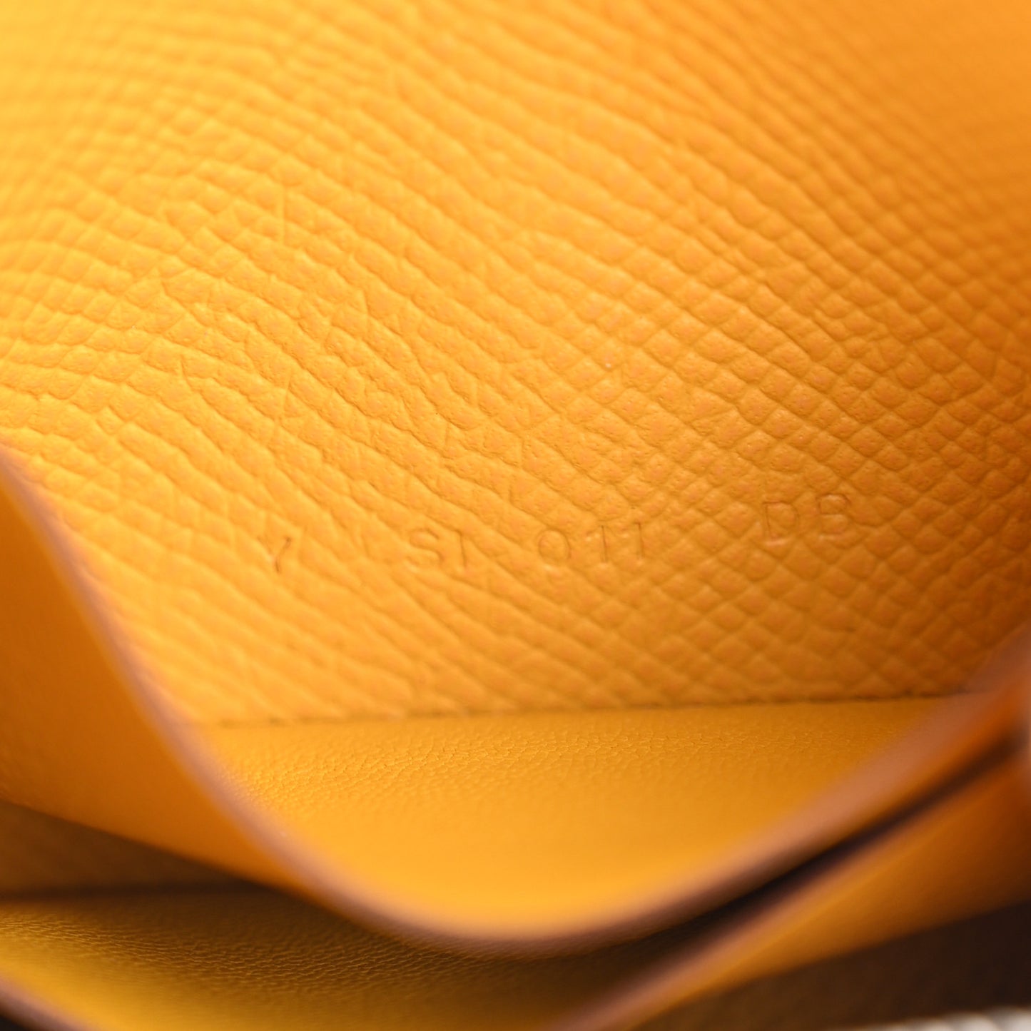 Epsom Azap Mini Wallet Jaune Ambre