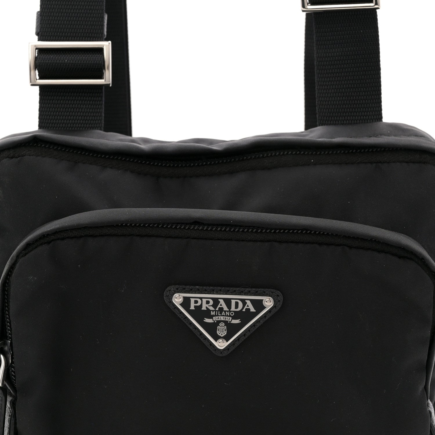 Prada Tessuto Nylon Montagna Harness Bag Black 7 of 11