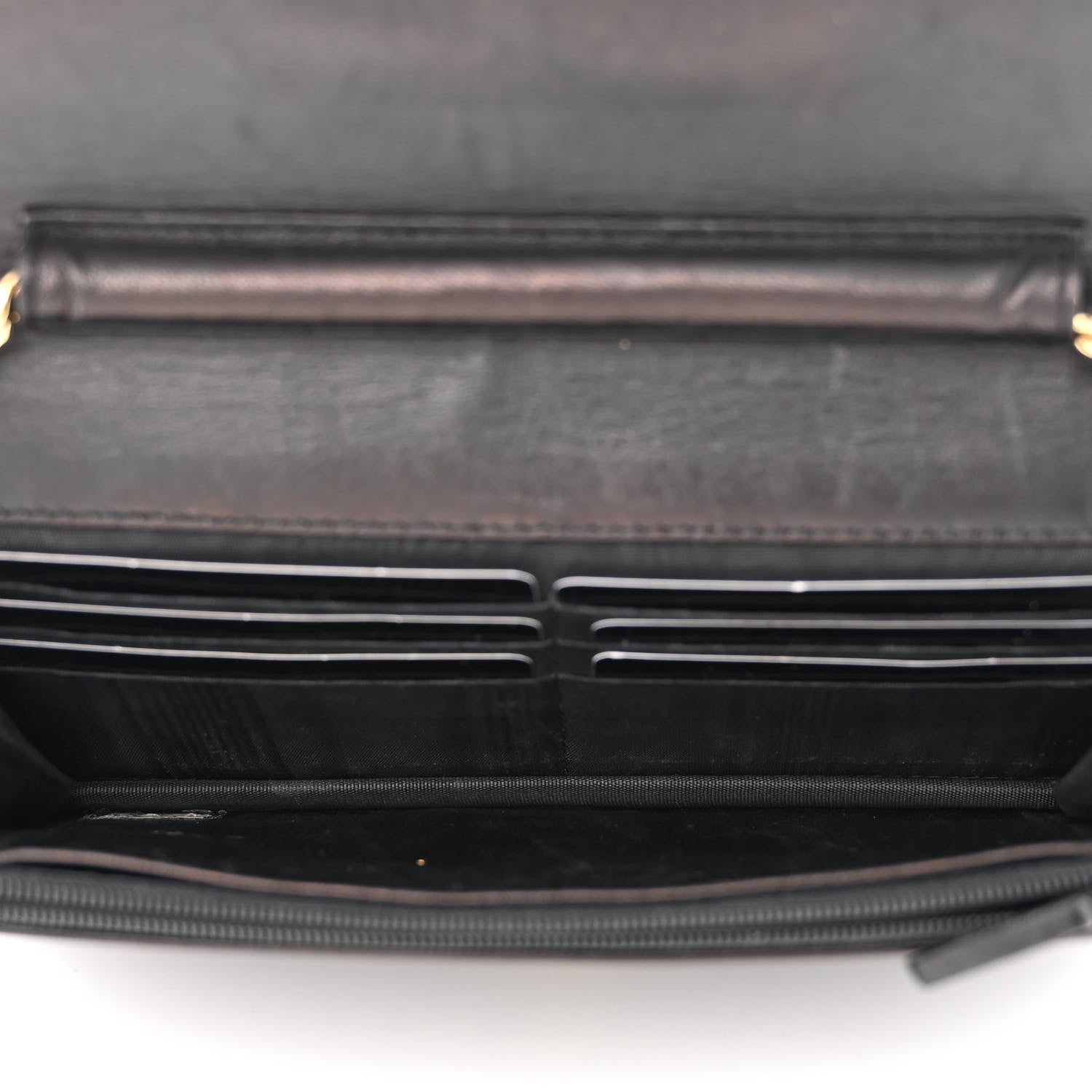 Chanel Caviar Timeless CC Wallet on Chain WOC Black 5 of 13