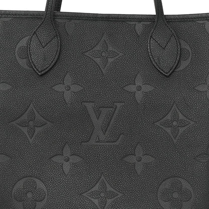 Louis Vuitton Empreinte Monogram Giant Neverfull MM Black 8 of 11