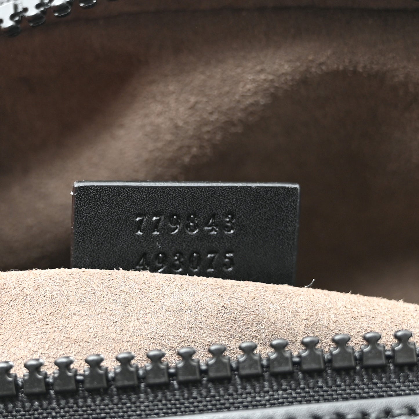 GG Supreme Monogram Belt Bag Black