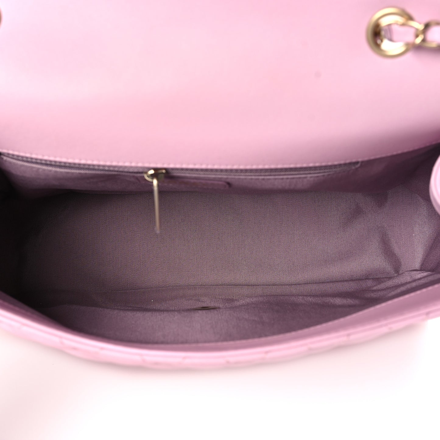 Lambskin Quilted Medium Mademoiselle Chic Flap Pink