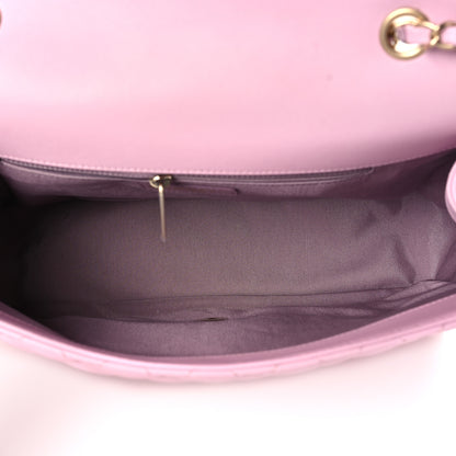 Chanel Lambskin Quilted Medium Mademoiselle Chic Flap Pink 5 of 10