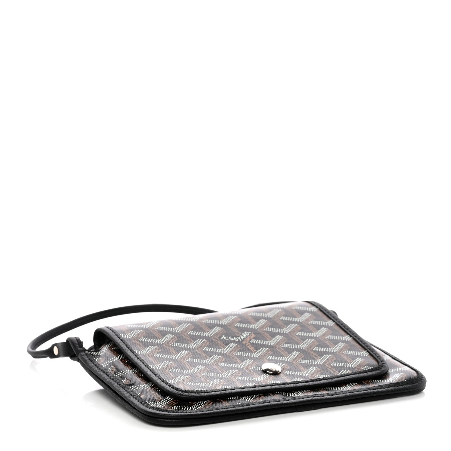 Goyard Goyardine Plumet Wallet Clutch Black 4 of 9
