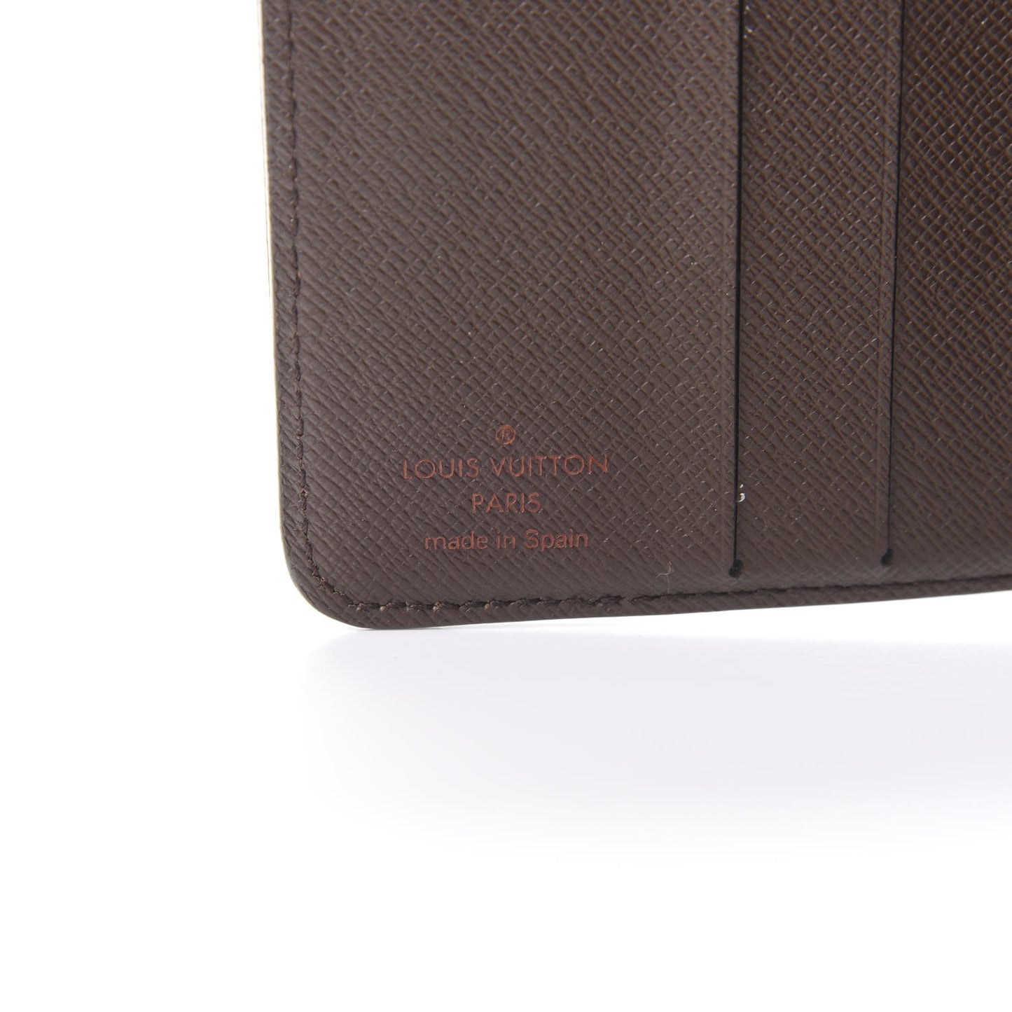 Damier Ebene Zippe Zipped Compact Wallet