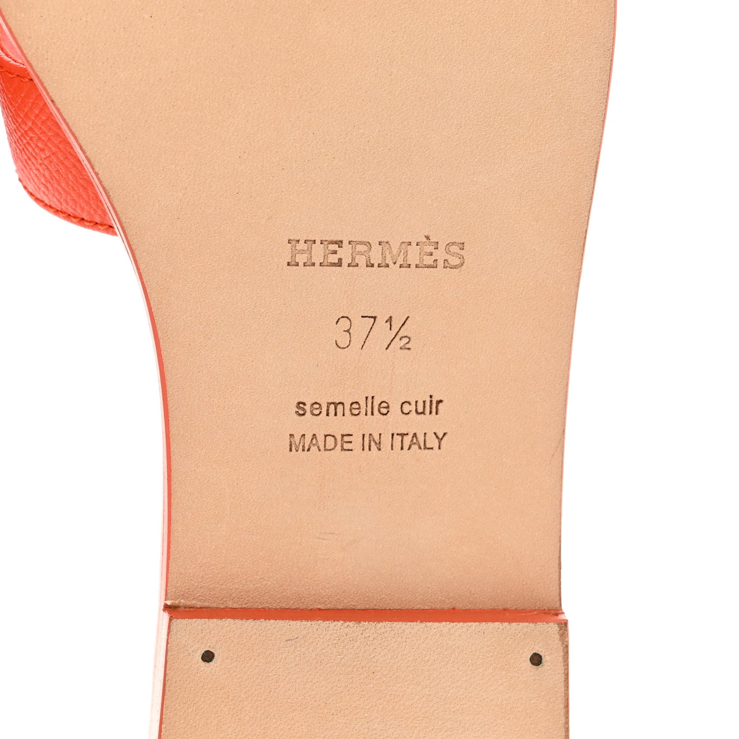 Epsom Oran Sandals 37.5 Orange Poppy