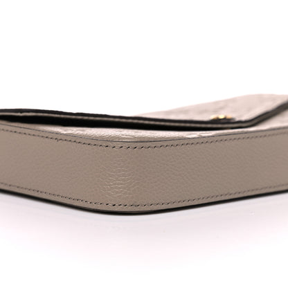 Louis Vuitton Empreinte Pochette Felicie Chain Wallet Tourterelle 7 of 9