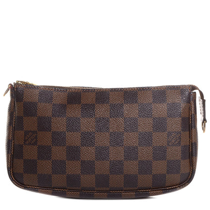 Louis Vuitton Damier Ebene Pochette Accessories With Long Strap 1 of 7