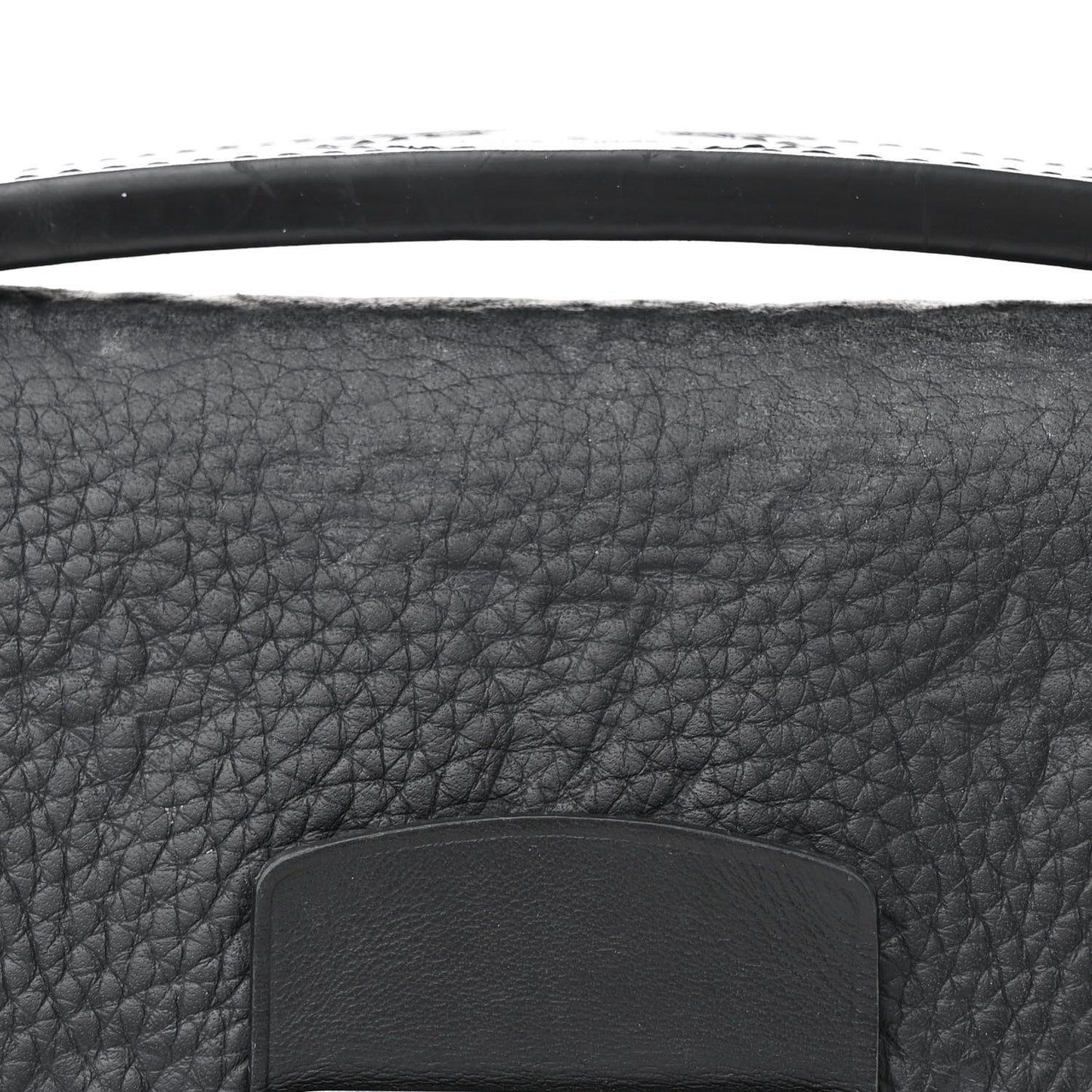 Taurillon Monogram S Lock Sling Bag Black