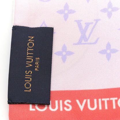 Louis Vuitton Silk Monogram All That Straps Bandeau Mauve 3 of 4
