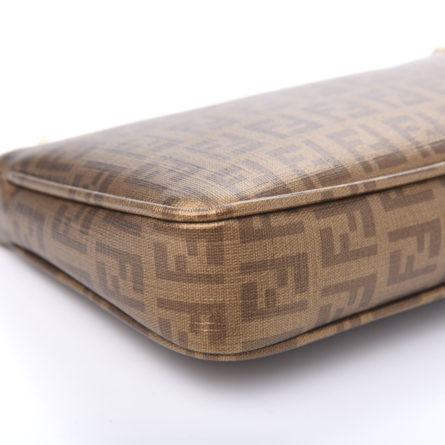 Fendi Zucchino Pochette Bronze 8 of 9