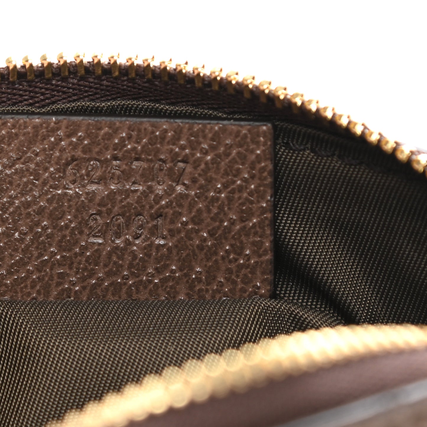 GG Supreme Monogram Web Ophidia Dome Key Pouch Beige New Acero