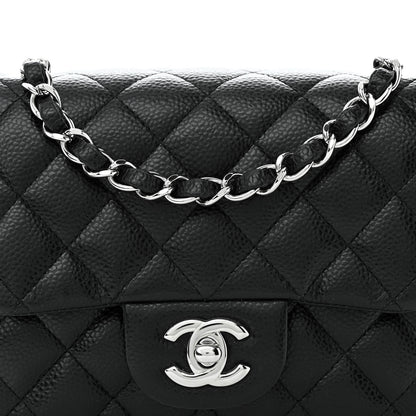 Chanel Caviar Quilted Mini Square Flap Black 8 of 10