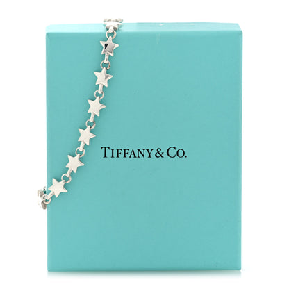 Tiffany Sterling Silver Chain of Stars Bracelet 4 of 4