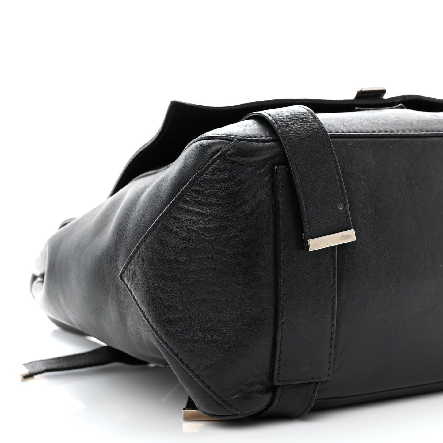 Calfskin PS Courier Backpack Black