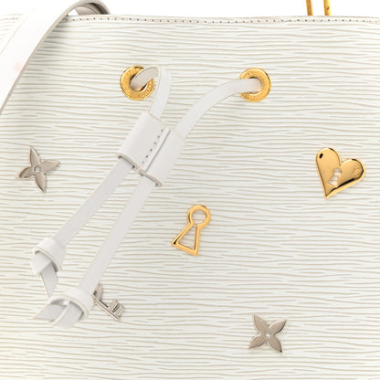 Louis Vuitton Epi Love Lock NeoNoe White 9 of 21