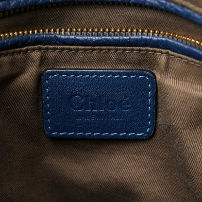 Chloe Calfskin Medium Marcie Satchel Royal Navy 6 of 21