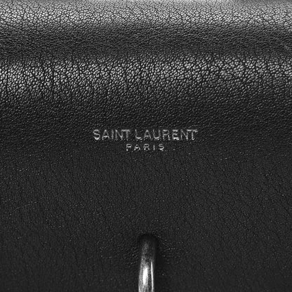 Saint Laurent Lambskin Toy Charlotte Messenger Bag Black 8 of 10
