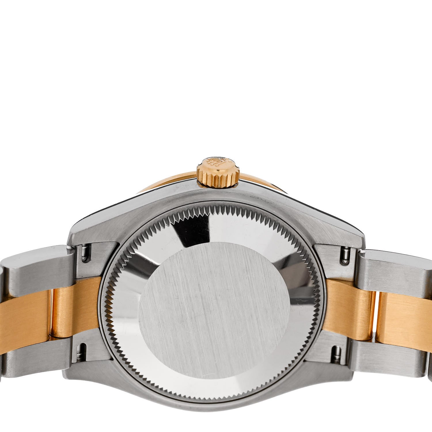 Rolex Stainless Steel 18K Yellow Gold Diamond Bezel Black Mother of Pearl 31mm Oyster Perpetual Datejust Watch 278383RBR 4 of 5