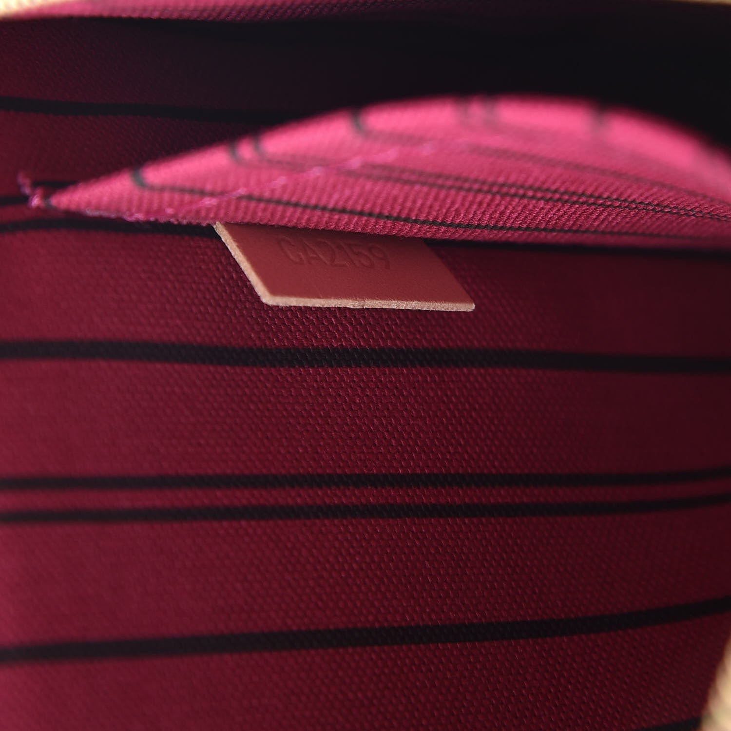 Louis Vuitton Monogram Neverfull MM GM Pochette Pivoine 7 of 7