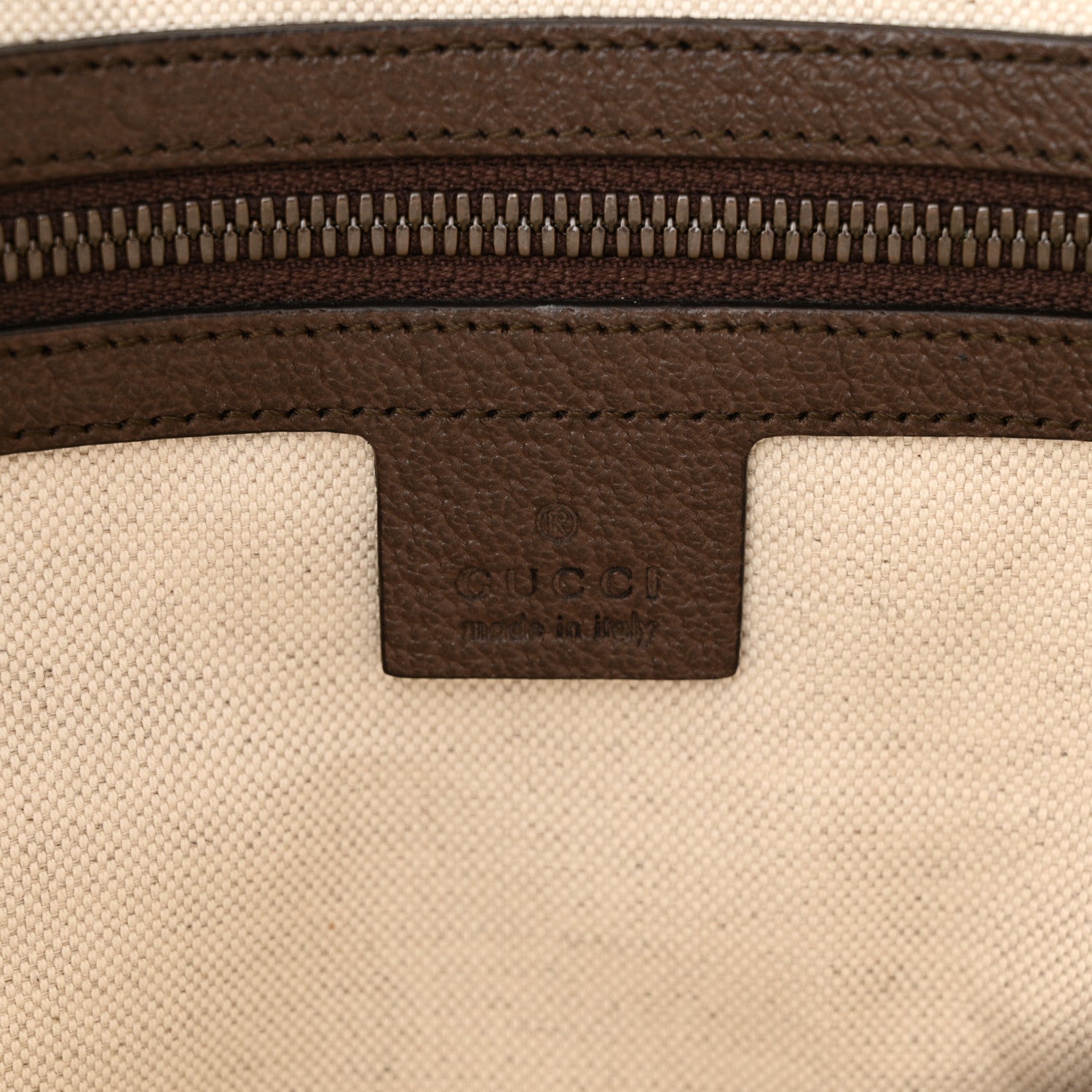 Gucci GG Supreme Monogram Web Small Ophidia Half Moon Hobo Brown 6 of 11